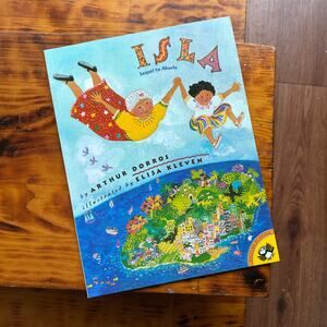 Vintage 1995 Isla Sequel To Abuela Spanish Caribbean Island Paperback Book